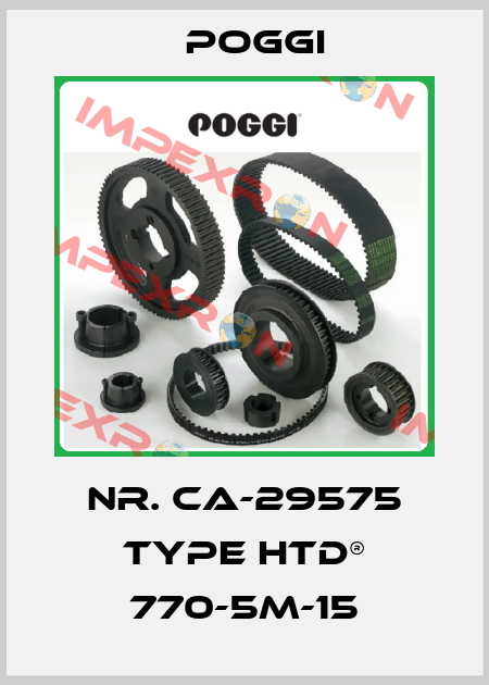 Nr. CA-29575 Type HTD® 770-5M-15 Poggi