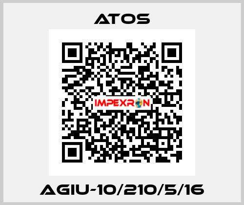 AGIU-10/210/5/16 Atos