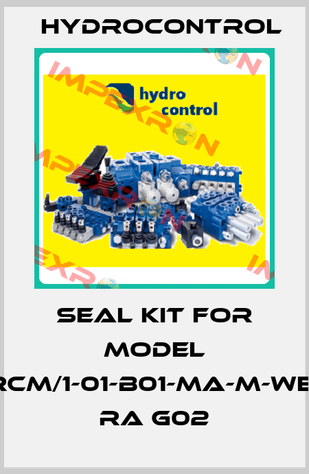 Seal kit for model HC-RCM/1-01-B01-MA-M-WE095 RA G02 Hydrocontrol