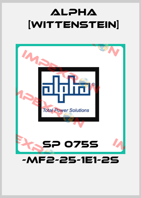 SP 075S -MF2-25-1E1-2S Alpha [Wittenstein]