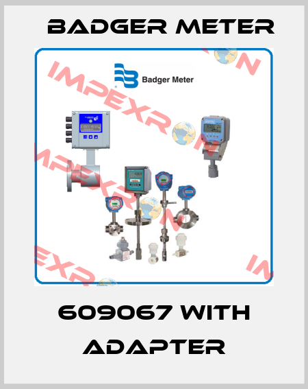609067 with adapter Badger Meter