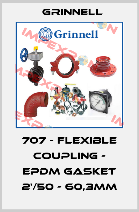 707 - FLEXIBLE COUPLING - EPDM GASKET 2'/50 - 60,3MM Grinnell
