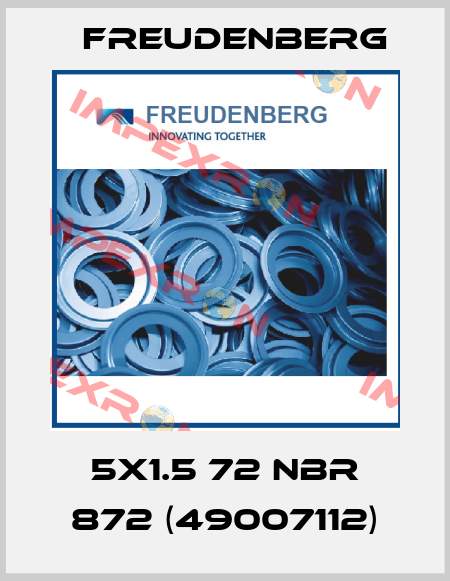 5x1.5 72 NBR 872 (49007112) Freudenberg