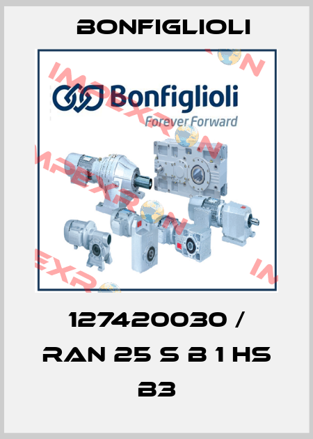 127420030 / RAN 25 S B 1 HS B3 Bonfiglioli