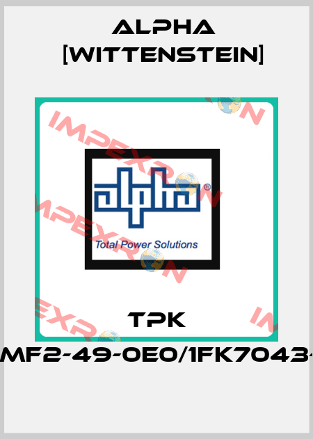 TPK 010+S-MF2-49-0E0/1FK7043-7AH71 Alpha [Wittenstein]