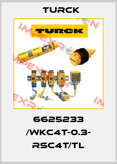 6625233 /WKC4T-0.3- RSC4T/TL Turck