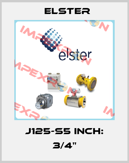 J125-S5 Inch: 3/4" Elster