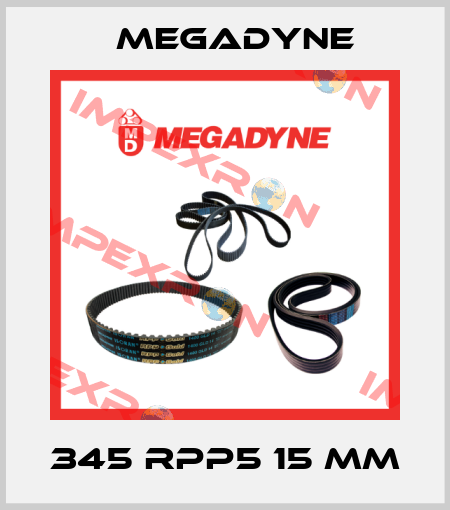 345 RPP5 15 mm Megadyne