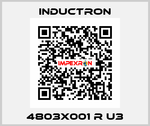 4803X001 R U3 INDUCTRON