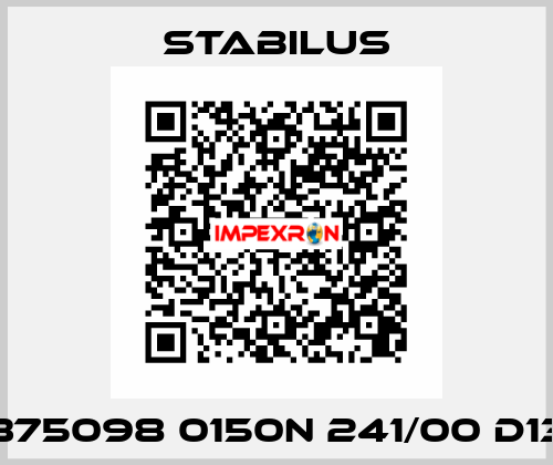 375098 0150N 241/00 D13 Stabilus