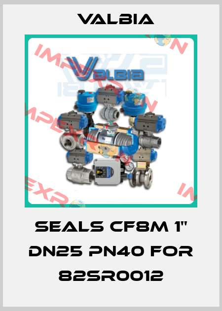 seals CF8M 1'' DN25 PN40 for 82SR0012 Valbia