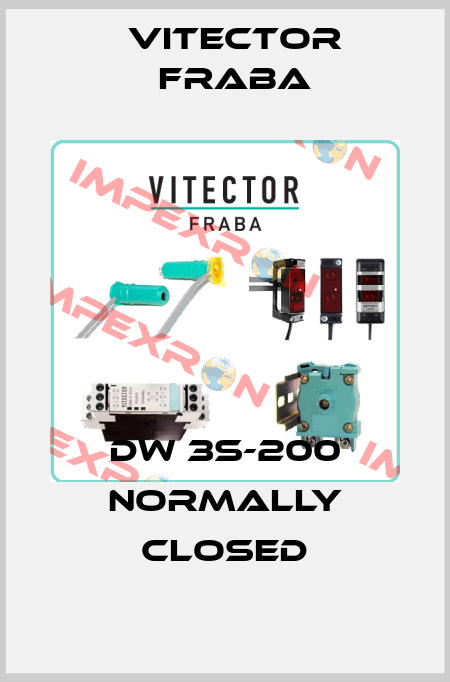 DW 3S-200 normally closed Vitector Fraba