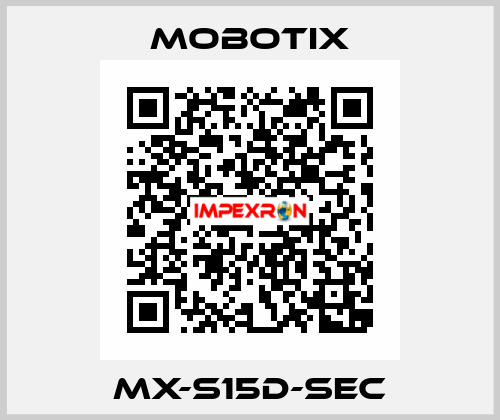 MX-S15D-SEC MOBOTIX