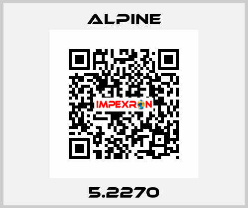 5.2270 Alpine