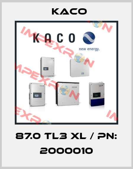 87.0 TL3 XL / PN: 2000010 Kaco