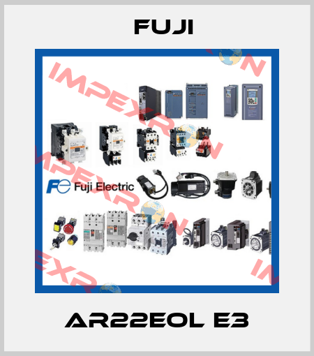 AR22EOL E3 Fuji