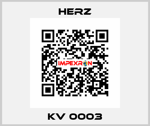 KV 0003 Herz
