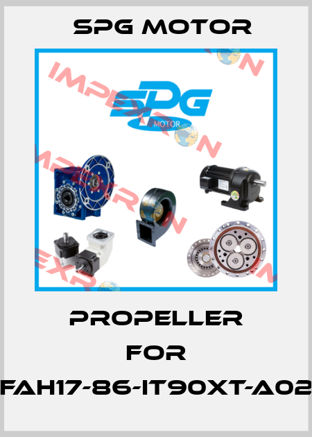 Propeller for FAH17-86-IT90XT-A02 Spg Motor
