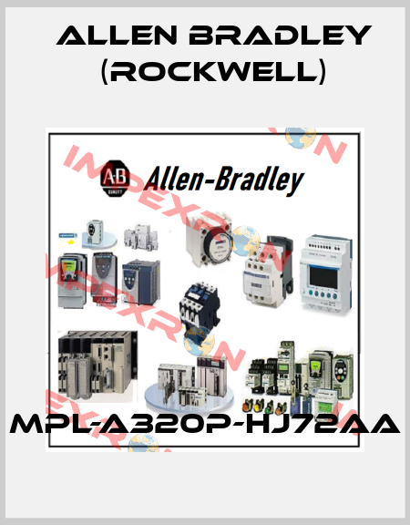 MPL-A320P-HJ72AA Allen Bradley (Rockwell)
