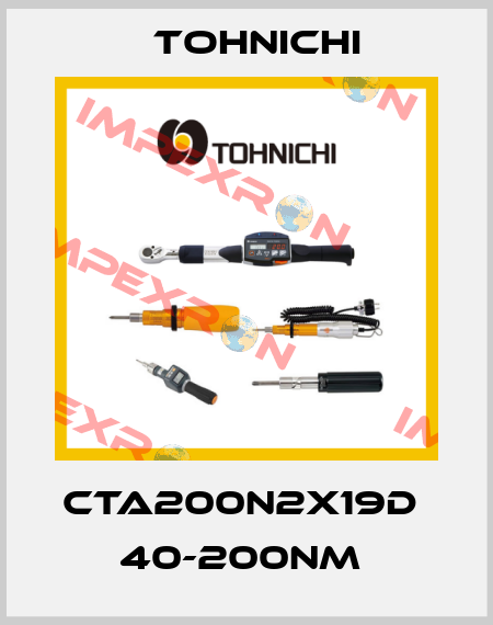 CTA200N2X19D  40-200Nm  Tohnichi