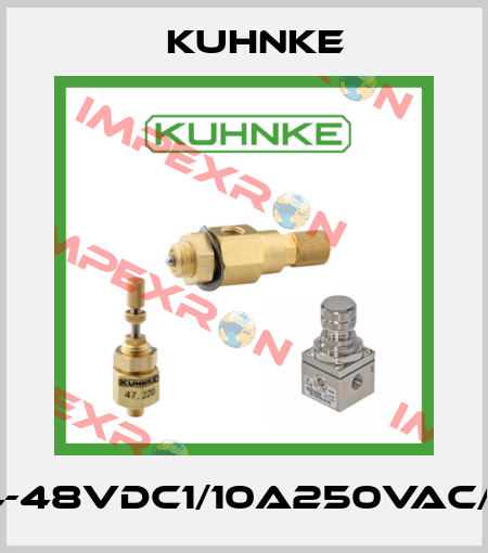 134R/114A4-48VDC1/10A250VAC/10A24VDC Kuhnke