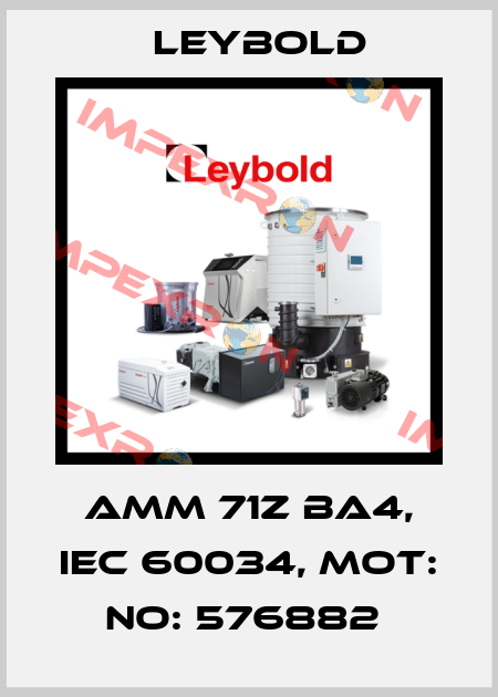 AMM 71Z BA4, IEC 60034, Mot: No: 576882  Leybold
