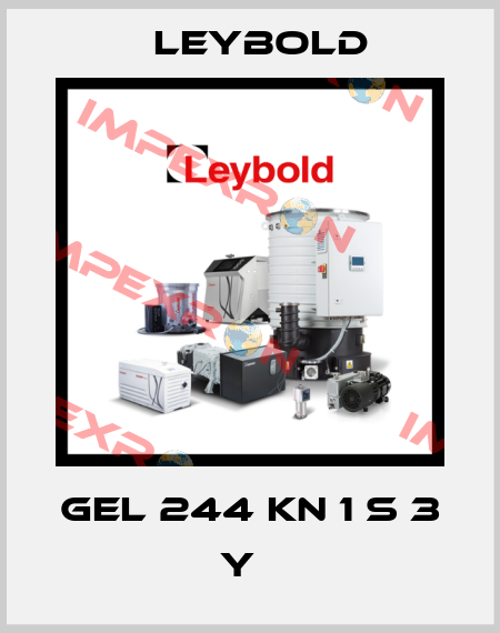 GEL 244 KN 1 S 3 Y   Leybold