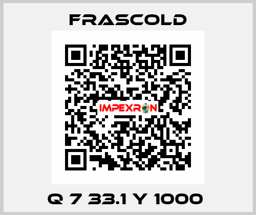 Q 7 33.1 Y 1000  Frascold