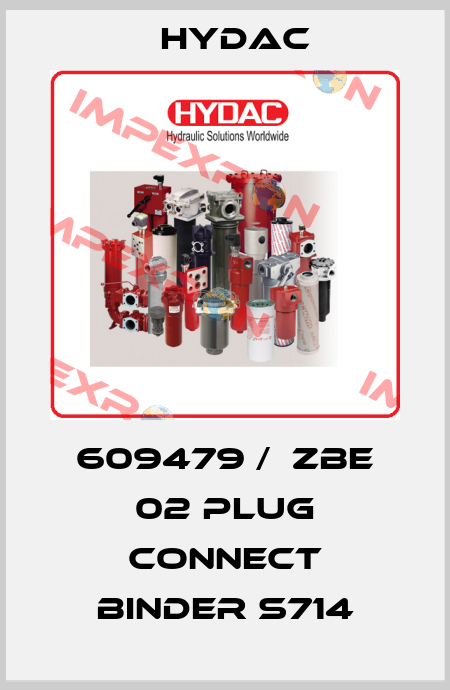 609479 /  ZBE 02 PLUG CONNECT BINDER S714 Hydac