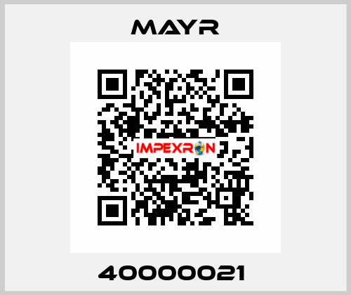 40000021  Mayr