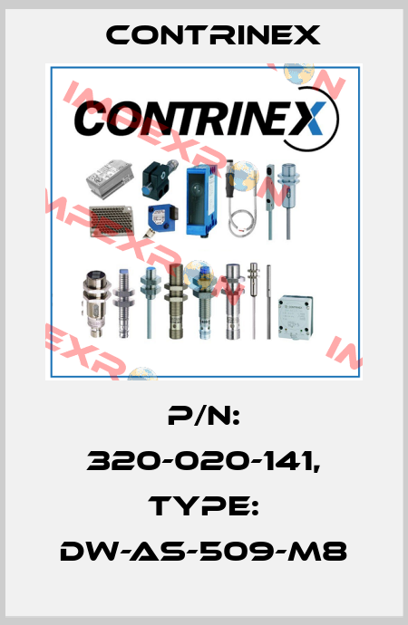 p/n: 320-020-141, Type: DW-AS-509-M8 Contrinex
