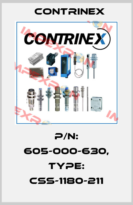 p/n: 605-000-630, Type: CSS-1180-211 Contrinex