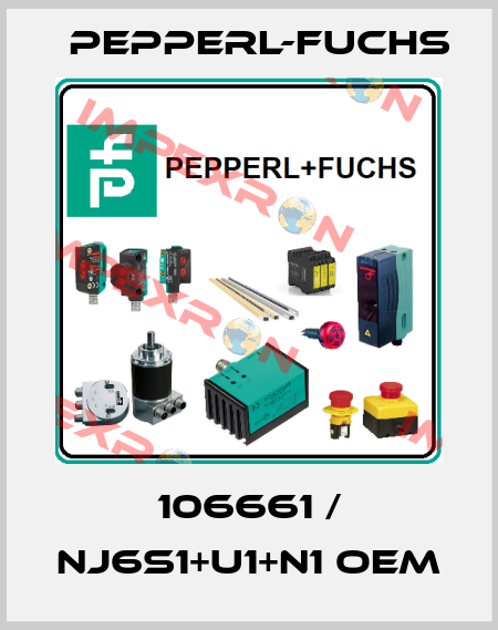 106661 / NJ6S1+U1+N1 OEM Pepperl-Fuchs