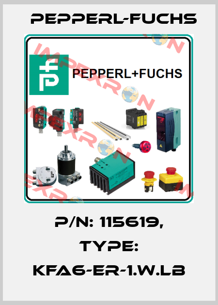 p/n: 115619, Type: KFA6-ER-1.W.LB Pepperl-Fuchs