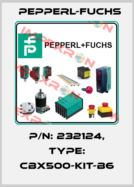 p/n: 232124, Type: CBX500-KIT-B6 Pepperl-Fuchs