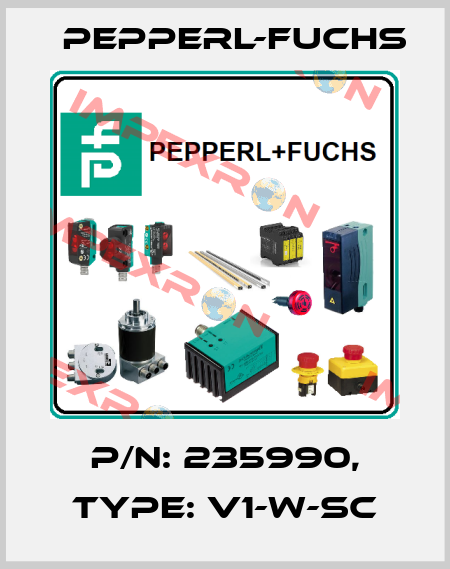 p/n: 235990, Type: V1-W-SC Pepperl-Fuchs