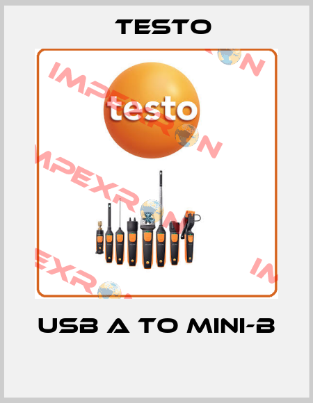 USB A to Mini-B  Testo