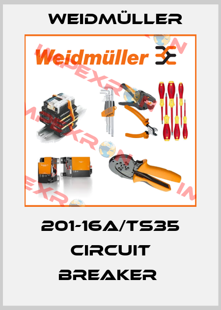 201-16A/TS35 CIRCUIT BREAKER  Weidmüller