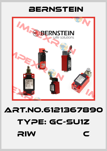 Art.No.6121367890 Type: GC-SU1Z RIW                  C Bernstein