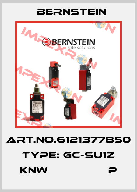 Art.No.6121377850 Type: GC-SU1Z KNW                  P Bernstein