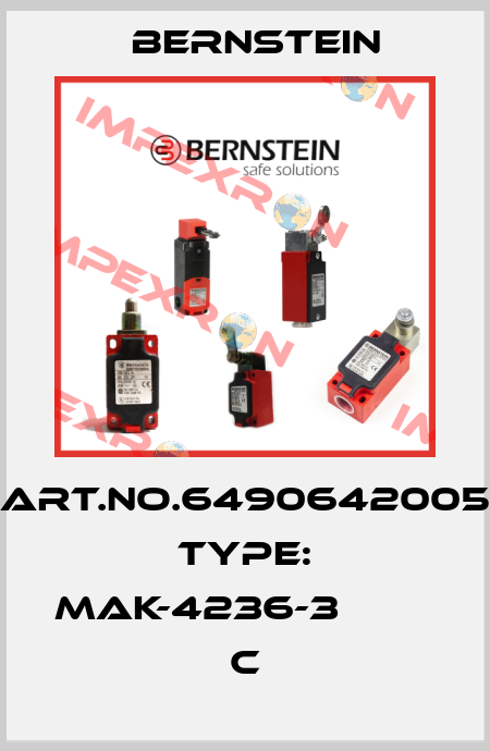 Art.No.6490642005 Type: MAK-4236-3                   C Bernstein