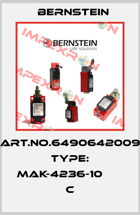 Art.No.6490642009 Type: MAK-4236-10                  C Bernstein