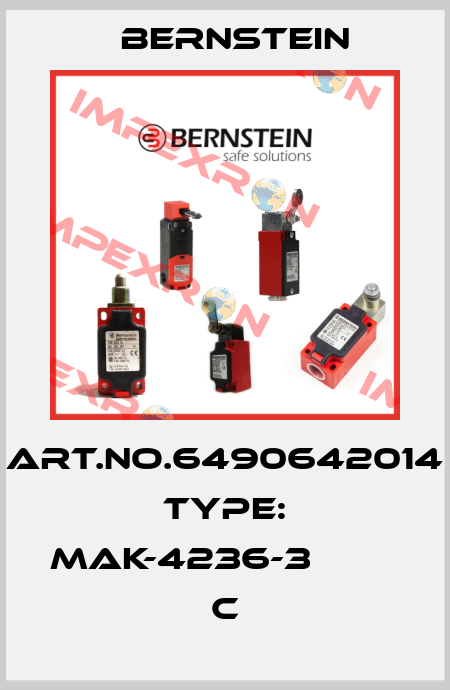 Art.No.6490642014 Type: MAK-4236-3                   C Bernstein