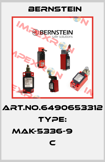 Art.No.6490653312 Type: MAK-5336-9                   C Bernstein