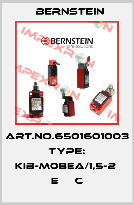 Art.No.6501601003 Type: KIB-M08EA/1,5-2        E     C Bernstein