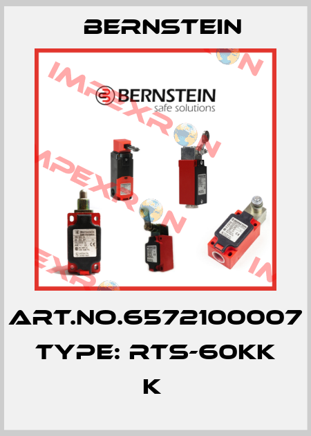 Art.No.6572100007 Type: RTS-60KK                     K  Bernstein