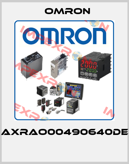 AXRAO00490640DE  Omron