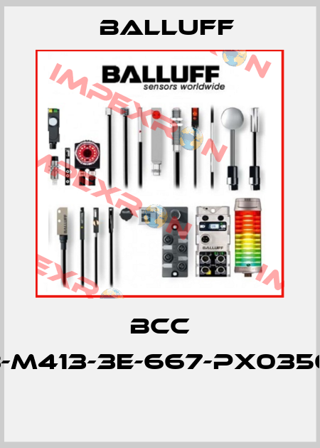 BCC VB63-M413-3E-667-PX0350-003  Balluff