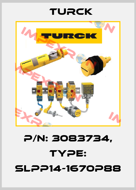 p/n: 3083734, Type: SLPP14-1670P88 Turck