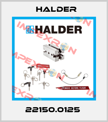 22150.0125  Halder